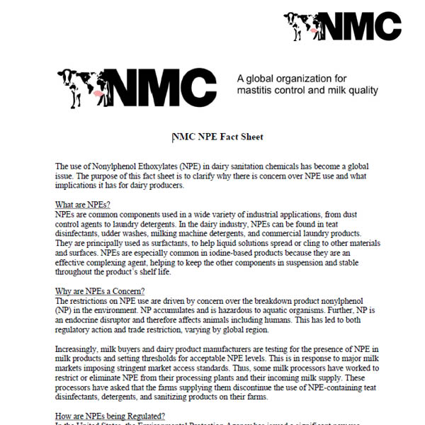NMC NPE Fact Sheet